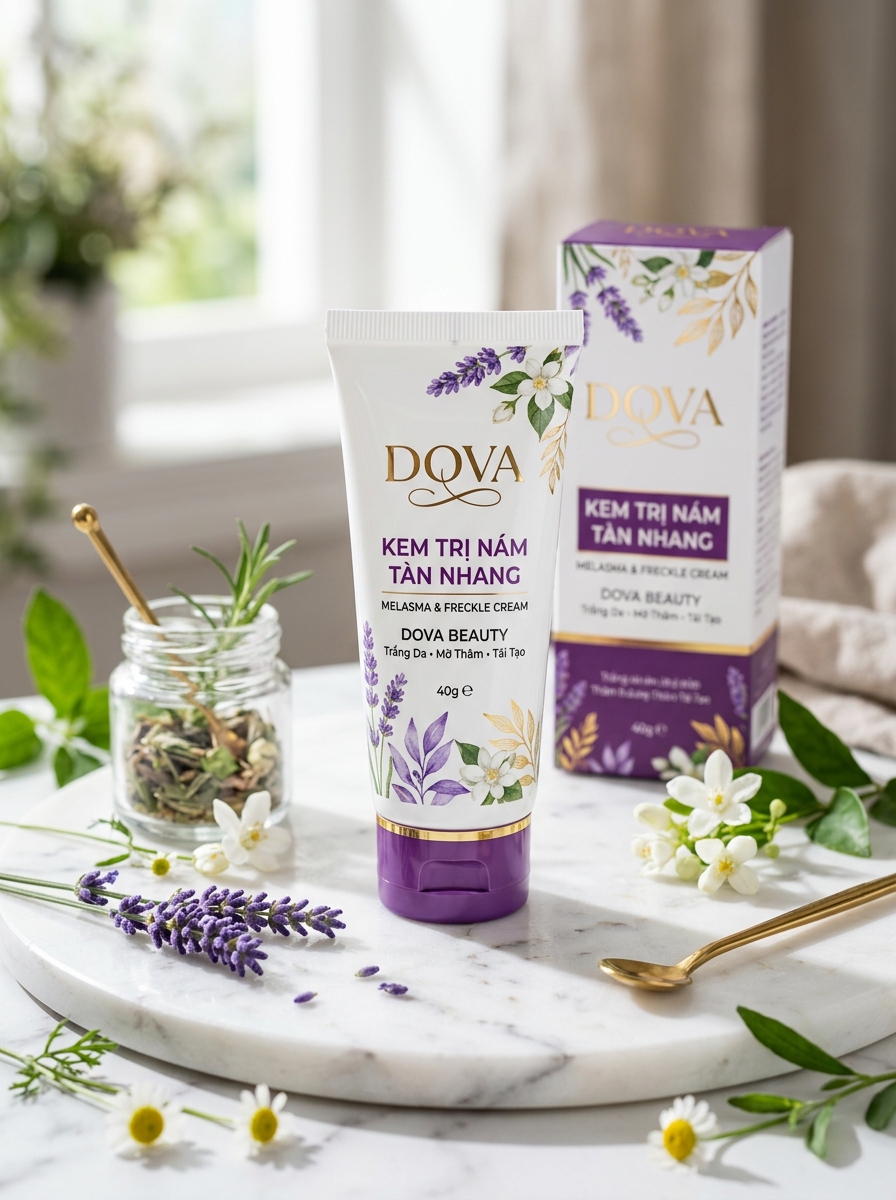 Kem trị nám tàn nhang Dova Melasma Cream