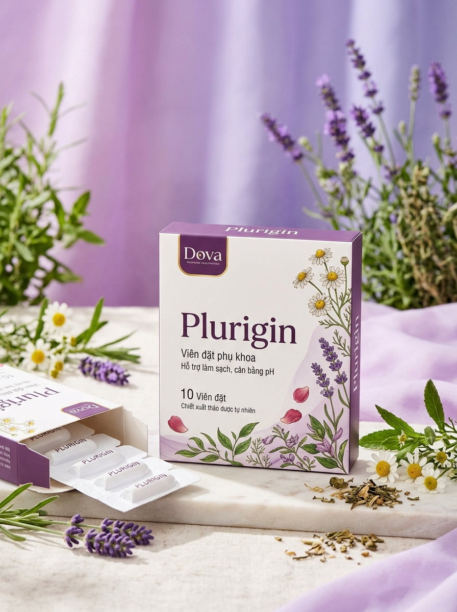 Viên đặt phụ khoa Plurigin – Nhập khẩu Ý